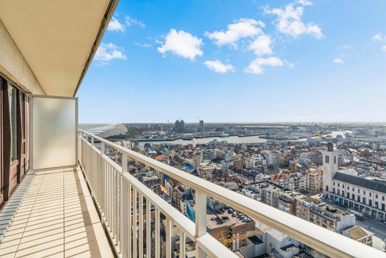 Skyline App 5P Met Prachtige Uitzichten & Terras Apartamento Ostend Exterior foto