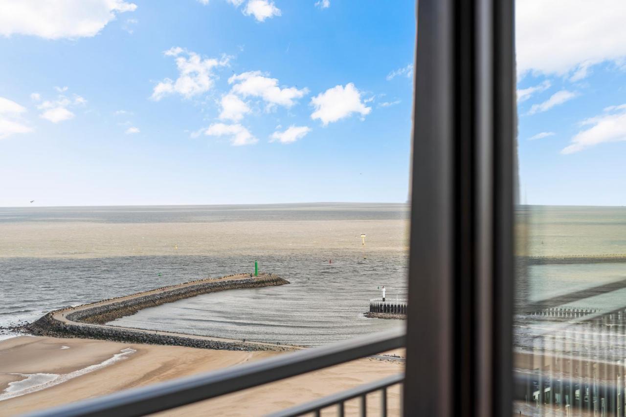 Skyline App 5P Met Prachtige Uitzichten & Terras Apartamento Ostend Exterior foto