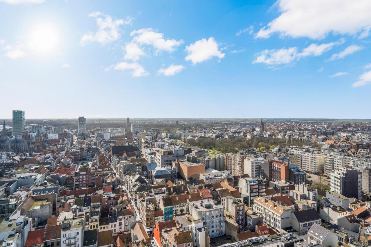 Skyline App 5P Met Prachtige Uitzichten & Terras Apartamento Ostend Exterior foto