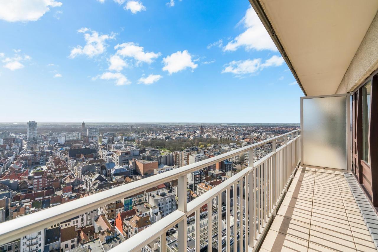 Skyline App 5P Met Prachtige Uitzichten & Terras Apartamento Ostend Exterior foto