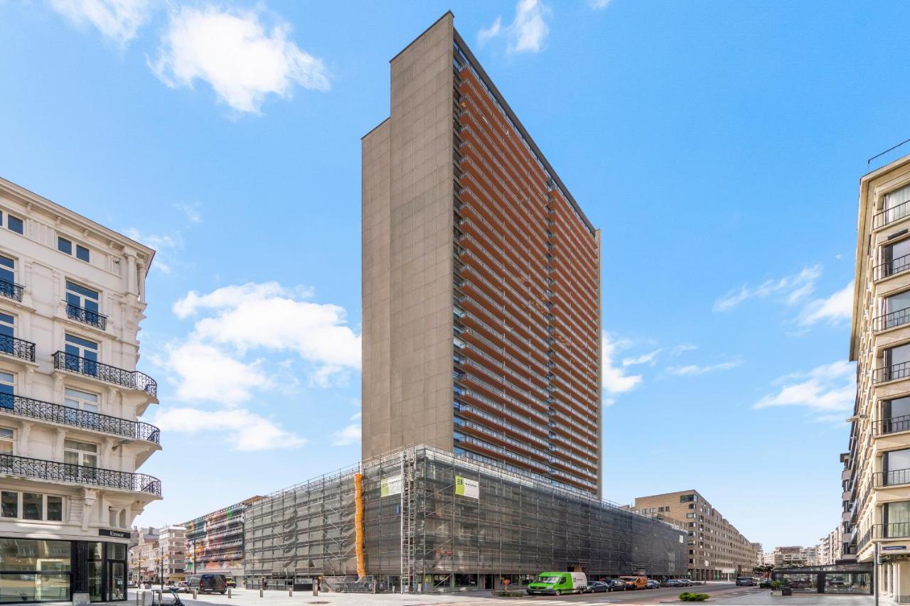 Skyline App 5P Met Prachtige Uitzichten & Terras Apartamento Ostend Exterior foto